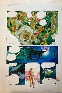 Fernando Fernández( Barcelona 1940-2010) | Fernández, Fernando - Original colour page - Zora y Los Hibernautas - (1979/1980) | Catawiki