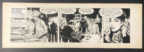 Colvin, Neville | Colvin, Neville - Original strip - Modesty Blaise - The Lady Killers - (1980) | Catawiki