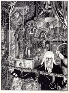 Andreas | Rork, illustration Ã  l’encre de Chine de… | Millon