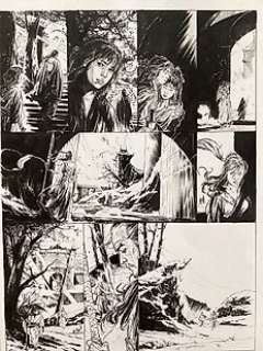 Ferniani, Federico | Ferniani, Federico - tavola originale - "La via della spada" | Catawiki