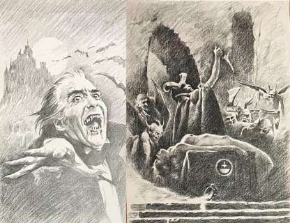 Maren | Maren - 2x Original preliminary drawing - John Sinclair - (2001) | Catawiki