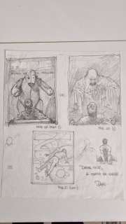 Lawrence, Don | Lawrence, Don - Originele schetstekening - Cover - Trigië - Het mysterie van de Tarron Maan | Catawiki