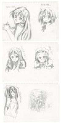 Junya Furusawa Hand-Drawn Illustrations of "K-On!!" - 3 Sheets | Mandarake (Big Web)