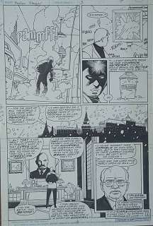 Phantom Stranger - original art page - (1987) | Catawiki