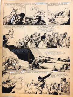 Roc Bob (Robert Rocca Dit) - ROC Bob Â«FantaxÂ». Encre de Chine, lavis et gouache blanche pour&hellip