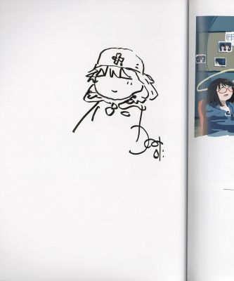 Tsukumizu Doujinshi with Hand-Drawn Illustration and Signature "tkmiz Tsukumizu Sketch Art Collection" | Mandarake (Big Web)