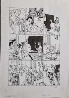 Gess - 1 Original page - La Brigade chimérique - Le Club de l’hypermonde - 2012 | Catawiki