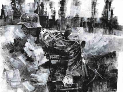 George Pratt (USA, 1960) - German Soldier Scene