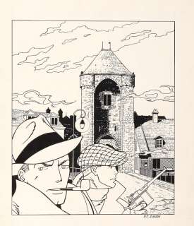 Zanon | Harry Dickson, illustration Ã  l’encre de Chine… | Millon