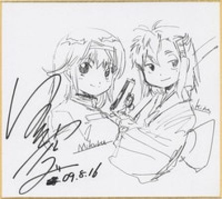 Sora Inoue Hand-Drawn Shikishi"Zero In" | Mandarake (Big Web)