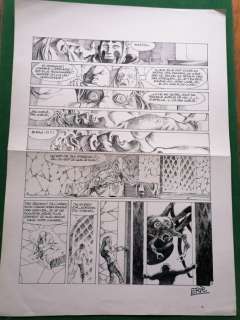 Eric - 1 Original page - Le Maître des brumes | Catawiki
