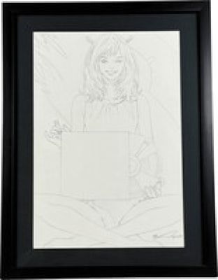Atsushi Kamijo hand written illustration "record" | Mandarake (Big Web)
