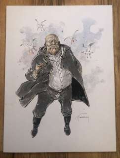 Hermann - 1 Original colour drawing - Bernard Prince - Le général Satan - 2018 | Catawiki