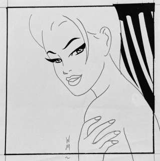 Minus, Walter - 1 Original drawing - Pin Up - (années 1980) | Catawiki