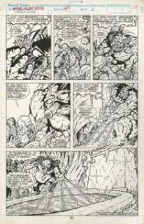 DENNIS JENSEN MARVEL HOLIDAY SPECIAL Panel Page Original Art (Marvel Comi... | Heritage