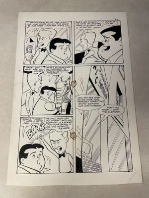 ABBOTT and COSTELLO #12 original comic art 1969 TV STORE ELEPHANT COMEDY TEAM | eBay US (Buy It Now)