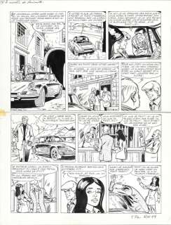 Tibet | Ric Hochet, planche n°11 Ã  l’encre de Chine de… | Millon