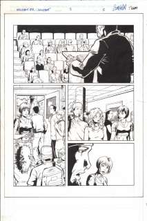 John Tighe, Ryan Odagawa - Resident Evil Magazine #3 (1998) Wolf Hunt 3 Pg 5 Jill Valentine