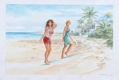 Chetville | Sienna, illustration Ã  l’aquarelle sur papier… | Millon