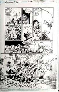 Barry Kitson - Original page - Adventures Of Superman - #507 page #16 | Catawiki