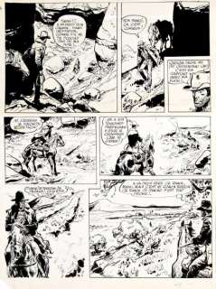 Jije - Joseph Gillain Dit (1914-1980) | JIJE - Joseph Gillain dit JERRY SPRING. LA FILLE DU CANYON. Encre de&h | Coutau Bégarie