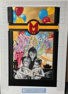 Mark Buckingham, Neil Gaiman - Miracleman 4 Cover - Winter‘s Tale Painted By Mark Buckingham Large Multi Mediaart Issue 4 Page 0