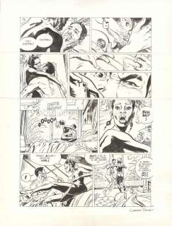 Corentin Rouge | Planche originale n°021 - Sangoma, les damnés de Cape Town | Daniel Maghen