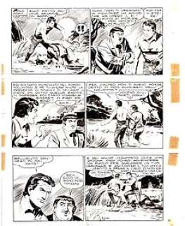 Ferri, Gallieno - 1 Original page - Zagor #6 - "La lancia spezzata" - 1965 | Catawiki