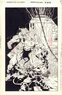 Doug Hazlewood, Ramon Bernado - Superboy #36 Cover - ‘Superboy Meets His Match!‘ - Superboy Vs. Clone - 1997 Signed