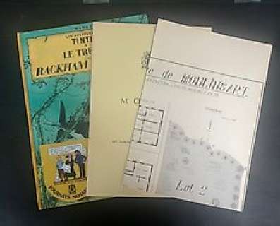 Tintin T12 - Le Trésor de Rackham le rouge - Edition "journées notariales" - Numéroté + Fac-similé de l’acte de - 1 Album - 1985 | Catawiki