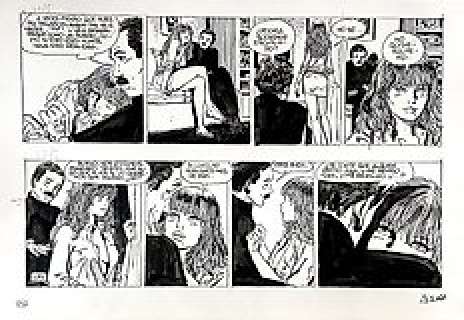 Horacio Altuna - 1 Original page - Loco Chavez