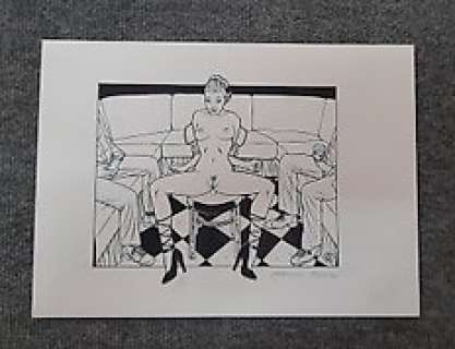 Alessandro Scacchia - 1 Original drawing - Hard - Sexy Fantasy | Catawiki