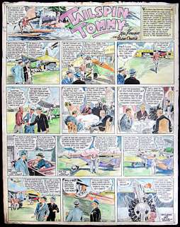 TAILSPIN TOMMY Issue #22 Sunday Strip | ComicConnect