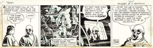 Caniff Milton - "Terry and the Pirates - Soliloquy | Urania Casa d’Aste