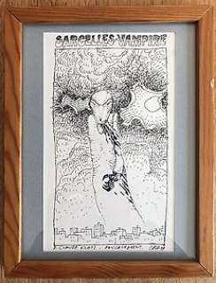 Caza - 1 Original drawing - Sarcelles-Vampire - 1979 | Catawiki