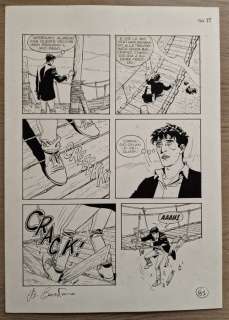 Casertano, Giampiero - 1 Original page - Dylan Dog - n. 220 "Concorrenza sleale" - 2004 | Catawiki