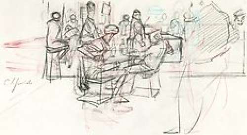 Juanjo Guarnido - Blacksad : Somewhere Within the Shadows [Vol.1] - Dessin préliminaire - Signé à la main - "La Iguana" | Catawiki