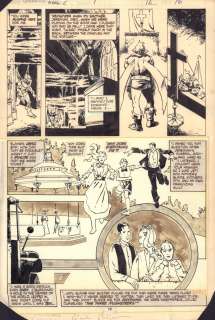 Mark Badger | Gargoyle #1 P.12 / 16 - Origin on Craft Tint Page - 1985 Signed | Anthony’s Comic Book Art