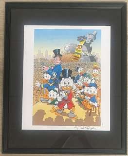 Don Rosa - A Little Something Special - Hand signed and framed print - NO RESERVE! | Catawiki