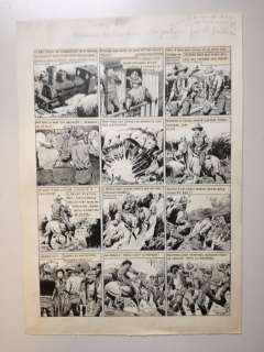 Le Rallic, Etienne - 1 Original page - Teddy Bill, défenseur des frontières - 1948 | Catawiki