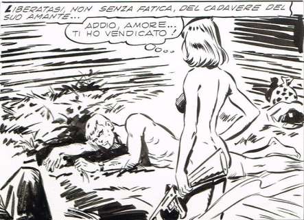Fenzo, Stelio | 30 original pages (p.31  - p.60)  - Bonnie #4  - (1969!) | Catawiki