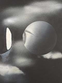 Thole, Karel - 1 Original preliminary drawing - "Visione Spaziale" | Catawiki