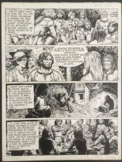 Auclair, Claude - 1 Original page - Simon du fleuve T4 - Les Pélerins - 1978 | Catawiki