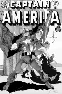 Renato Guedes - Captain America Comics 71 Cover - (Oml)