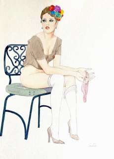 Frollo, Leone - 1 Original colour drawing - Pin Up | Catawiki