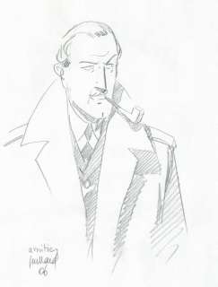 Juillard. Dessin original non nominatif Blake | BDEnchères