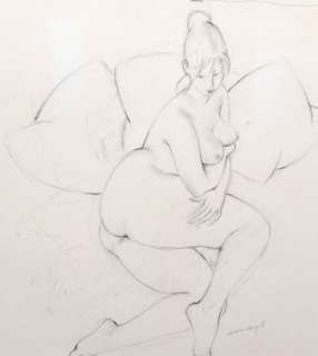 Simon Auguste (1909-1987) | Simon AUGUSTE Deux Â«NueÂ». 2 dessins Ã  la mine de plomb sur papier. For | Tessier Sarrou