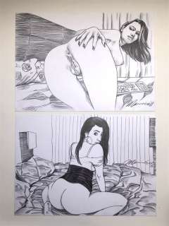 Hof, Maurice - 2 Original drawing - The Last Supper - 2015 | Catawiki