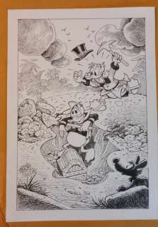 Alessandro Gottardo - 1 Original drawing - Uncle Scrooge - "Chi cerca trova" - 2023 | Catawiki