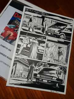 Russo, Fabrizio - 94 Original page - Dampyr - n. 286 Il Sopravvissuto di High Moon - 2024